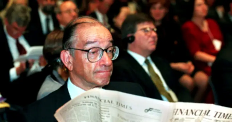 Alan Greenspan, le magicien de la Fed face au ralentissement américain