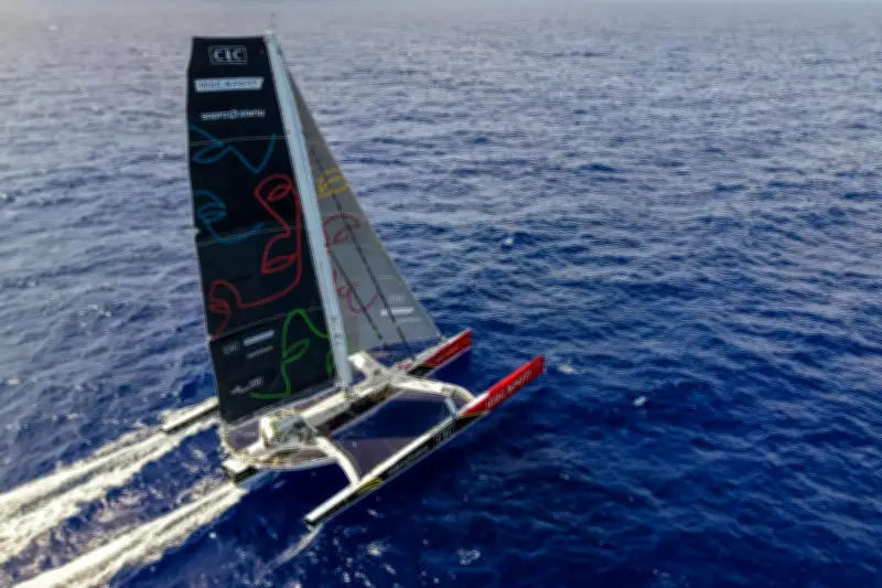 Alexia Barrier espère le départ de la Route du Rhum sur IDEC Sport