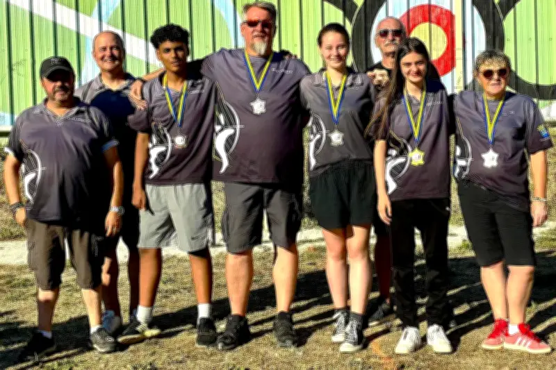 Archers des Six Lances : titres et podiums au championnat du Var