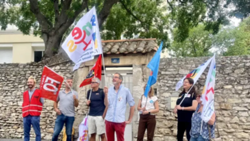 Assistants d'éducation du Gard en lutte contre la précarité