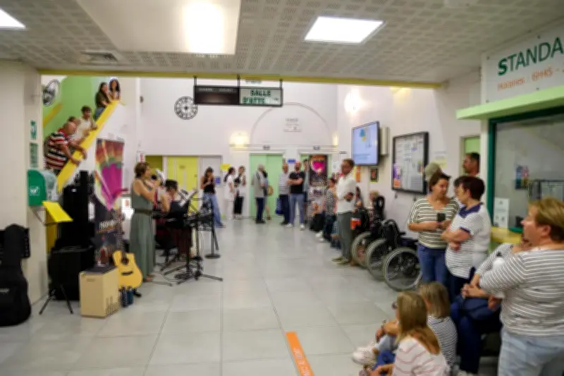 Au CHD de Draguignan, la musique adoucit les mœurs et soigne les patients