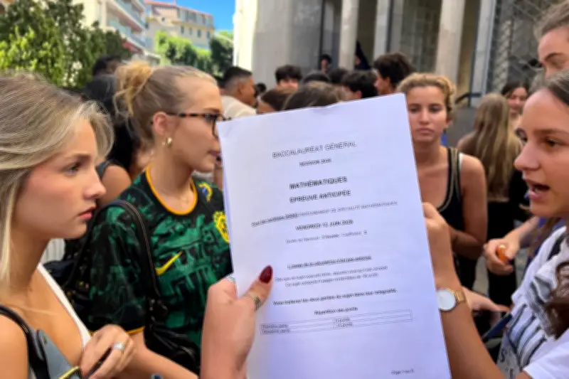 Bac de maths : les élèves de première soulagés après l'épreuve à Nice