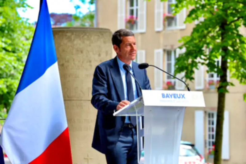 À Bayeux, David Lisnard sur les pas de De Gaulle