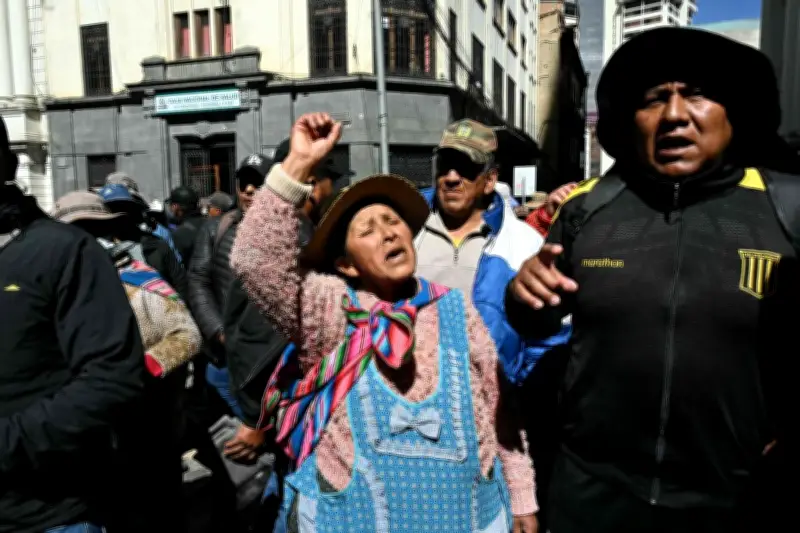 Bolivie : les organisations sociales déterminées à chasser le président