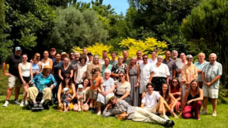 Brigitte Peyro réunit 45 membres de sa famille pour la fête des mères