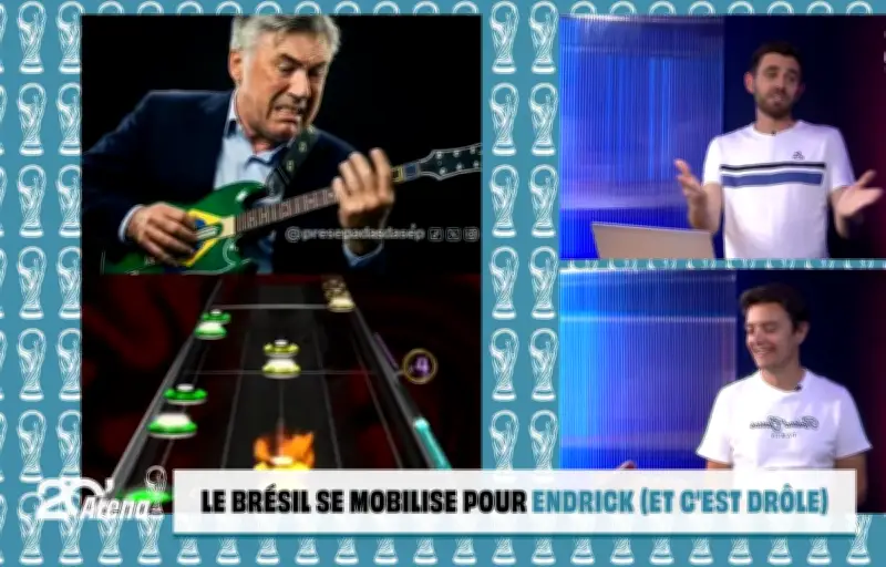 Brésil : les supporters réclament Endrick et se moquent d'Ancelotti