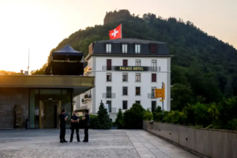 Burgenstock : le palace suisse au cœur des négociations USA-Iran