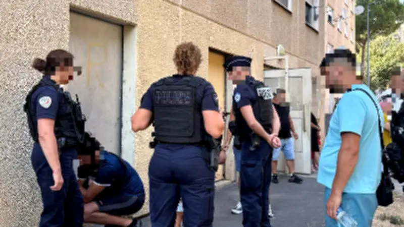 Béziers : 130 policiers déployés à La Devèze pour traquer les dealers