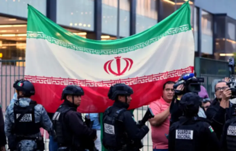 Cadavre en décomposition dans une voiture près du stade de l'Iran au Mexique