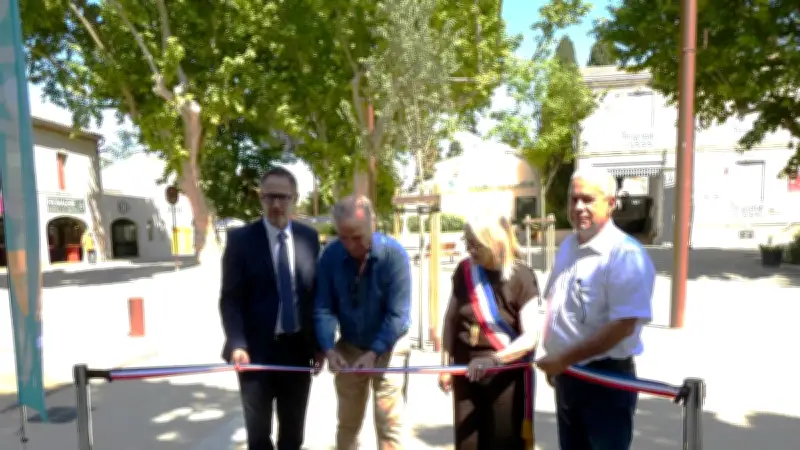 Calvisson : une place rénovée pour le vivre-ensemble