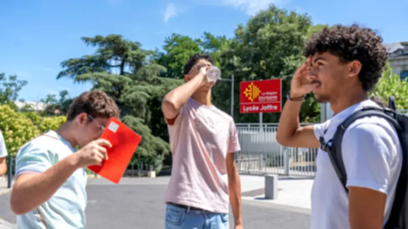 Canicule : 800 écoles adaptent leurs horaires, oraux du bac décalés
