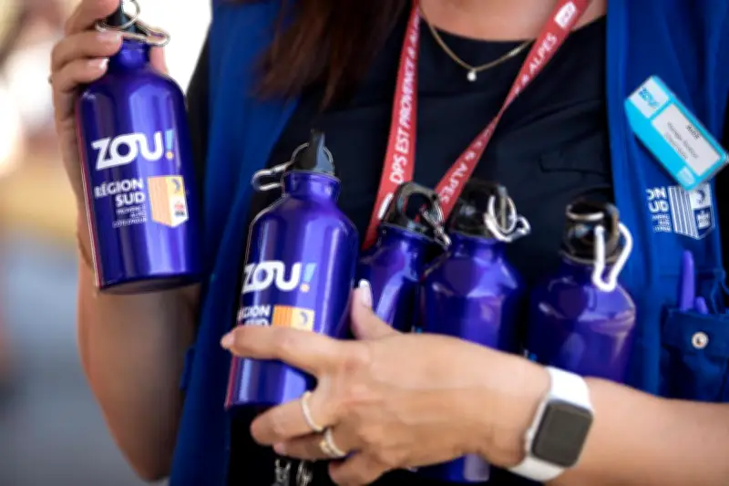Canicule : fontaines à eau et gourdes dans les gares de la Région Sud