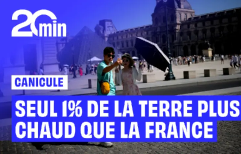 Canicule historique : la France plus chaude que 99 % de la planète le 23 juin