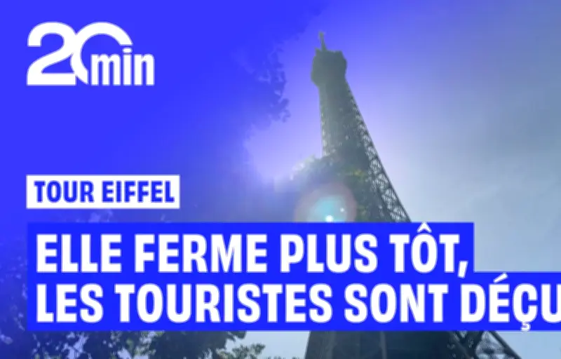 Canicule à Paris : la Tour Eiffel ferme plus tôt, les touristes déçus