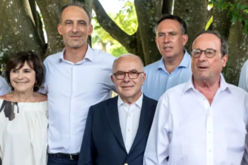 Cazeneuve, Glucksmann et Hollande en précampagne présidentielle dans la Sarthe