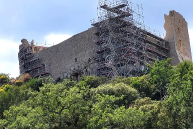 Château du Castellas : sécurisation et préservation se poursuivent jusqu'en 2027