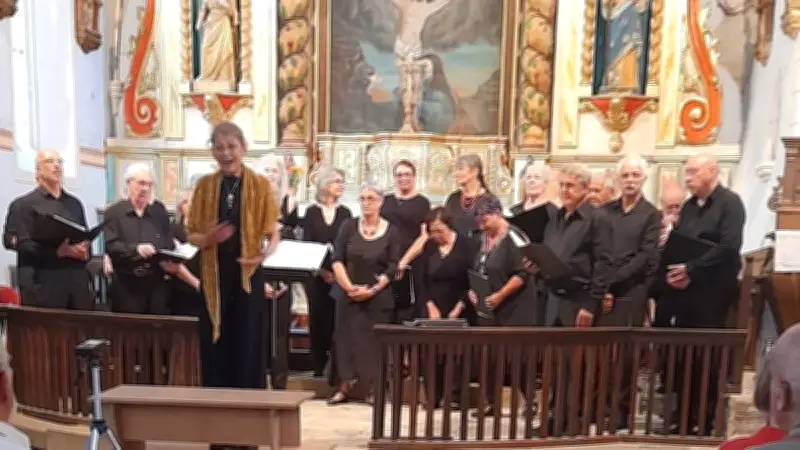 Chœur départemental de l'Aveyron : un concert enchanteur à Brousse-le-Château