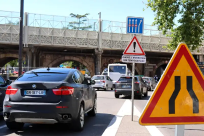 Circulation modifiée à Nice sous la voie rapide Magnan tout l'été