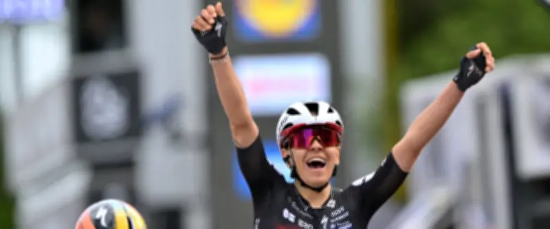 Célia Gery, 20 ans, remporte au sprint la 7e étape du Tour d'Italie féminin