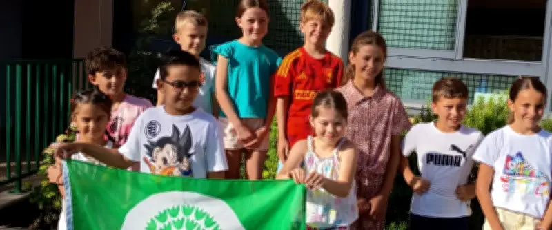 École du Puits de Calès à Millau : label Éco-École Argent pour l'environnement