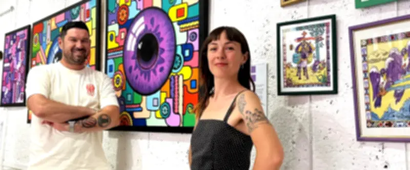 Coline Sauvand et Sabranovski exposent leurs œuvres au Prolé d'Alès