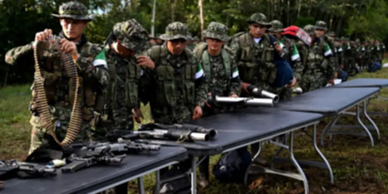 Colombie : une centaine de guérilleros déposent les armes avant la présidentielle