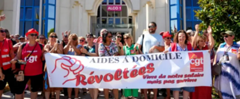Colère des aides à domicile dans l'Hérault : salaires bloqués et précarité