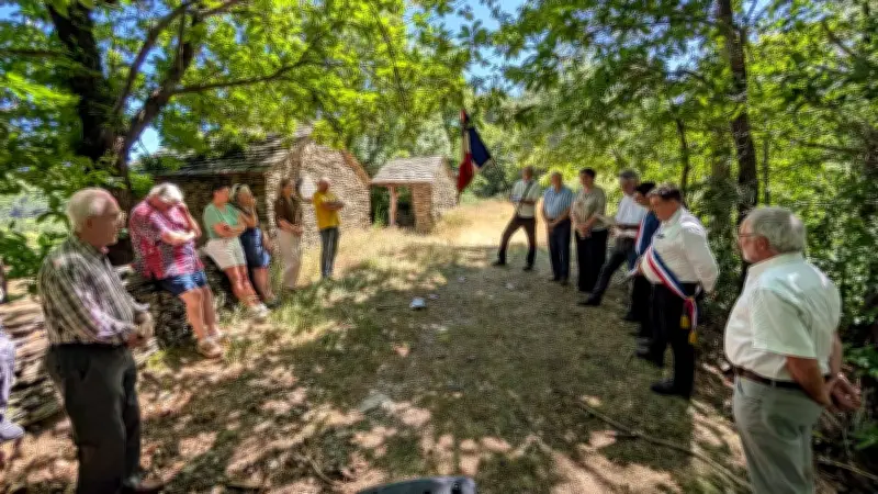 Commémoration des 82 ans du maquis de Champdomergue dans les Cévennes