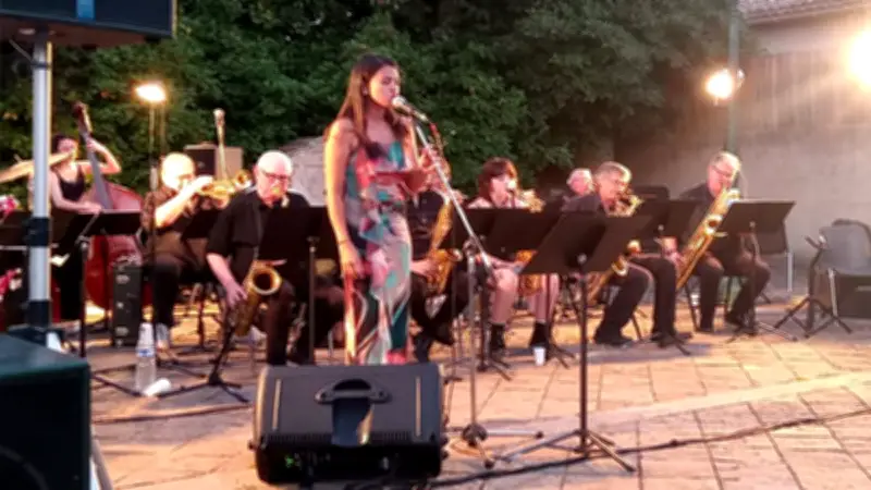 Concert d'été de l'école de musique de Servian à Montblanc le 26 juin