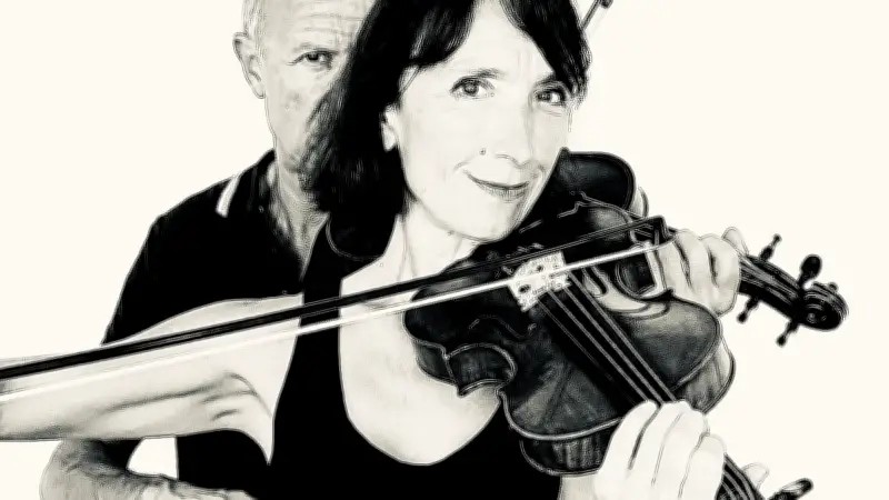 Concert violons et orgue par le Duo Momenti à Puisserguier le 7 juin
