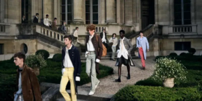 Coquetterie et fantaisie à la Fashion Week homme de Paris