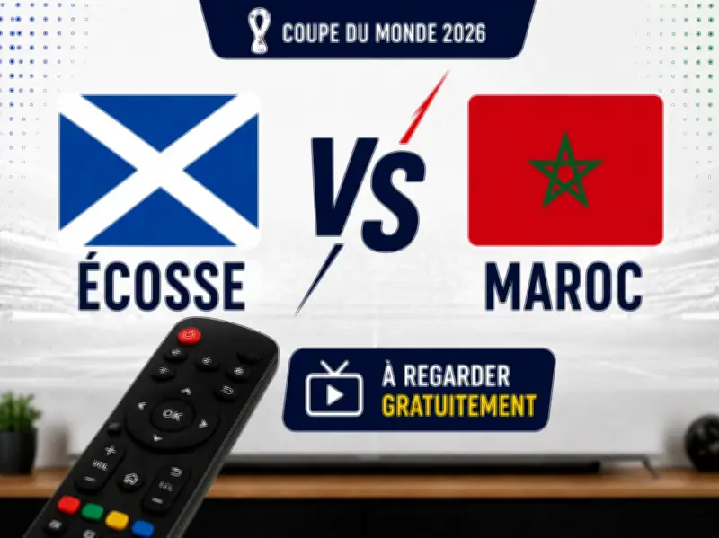 Écosse-Maroc : où regarder le match à l'étranger ? Chaînes TV