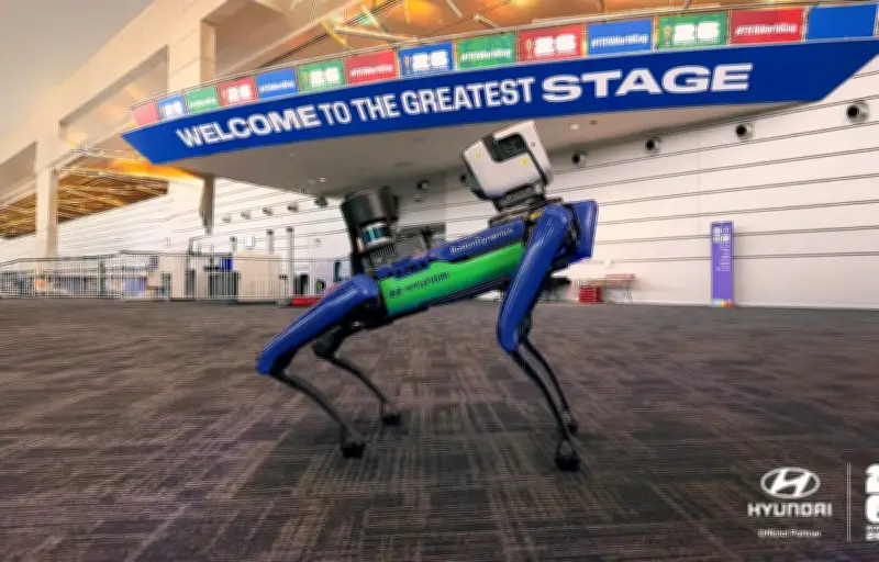 Coupe du Monde 2026 : Hyundai enverra des chiens robots dans deux stades américains