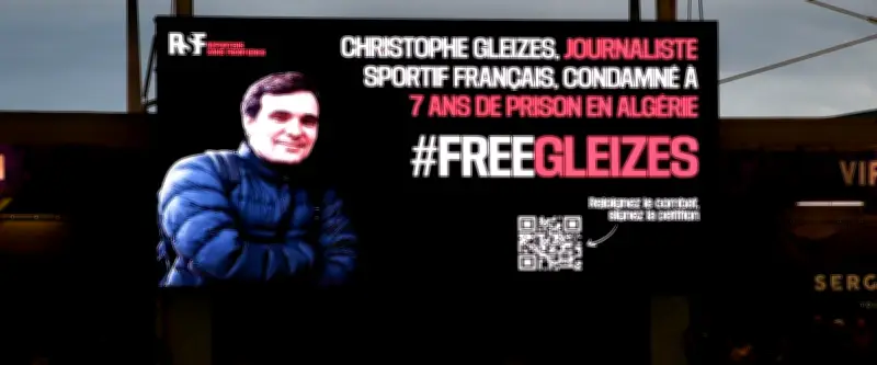 Coupe du monde 2026 : la Fifa accrédite le journaliste Christophe Gleizes, détenu en Algérie