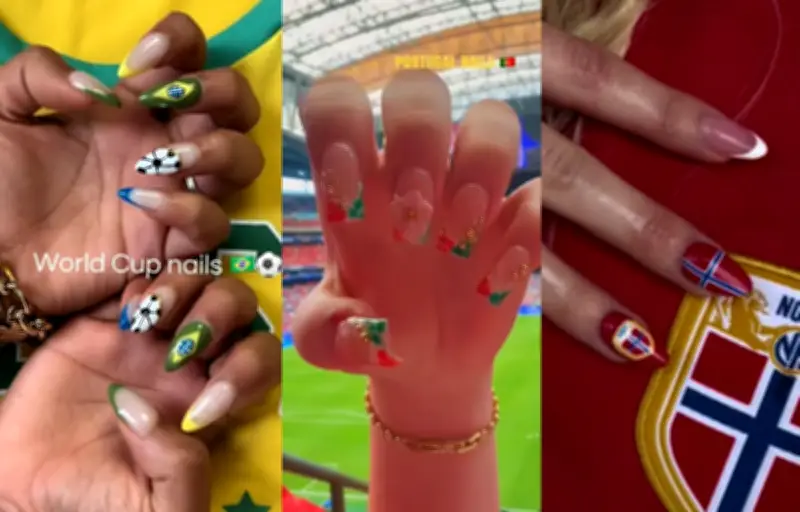 Coupe du monde 2026 : la manucure aux couleurs de son équipe, nouvelle tendance