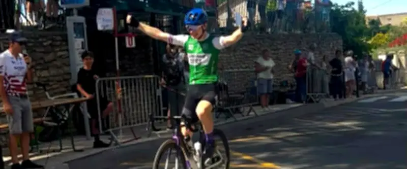 Cyclisme : Matthis Guillot s'impose en solitaire au Grand Prix de Sernhac