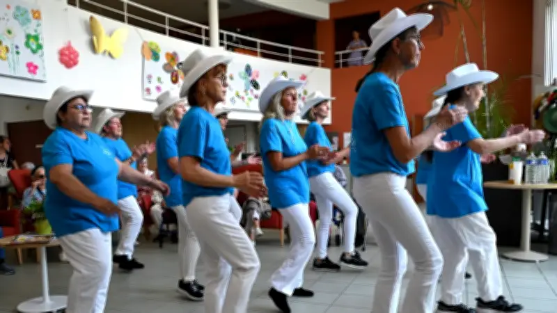 Danse country et celtique à la Martégale : un après-midi convivial pour les résidents