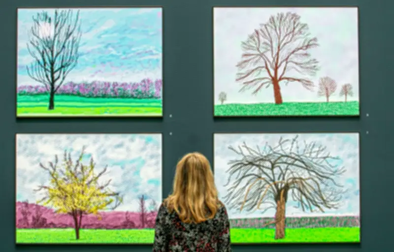 David Hockney, pionnier du dessin sur iPad, a révolutionné l'art numérique