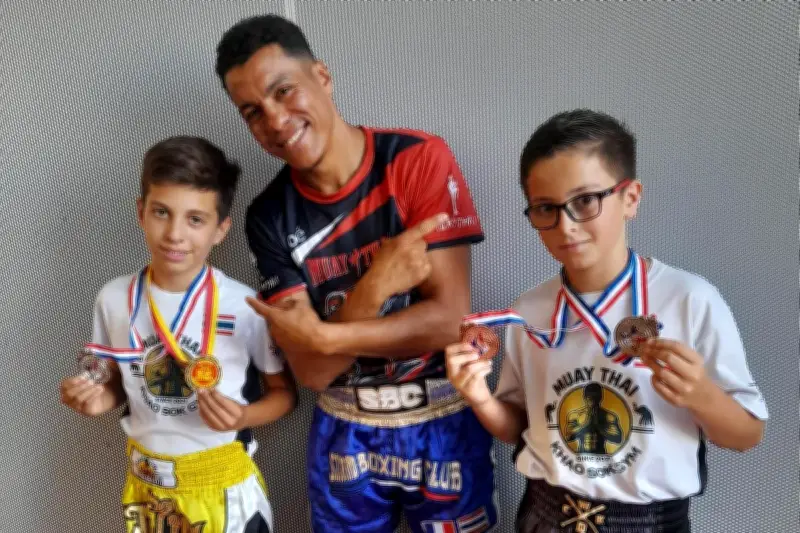 Deux jeunes du Khao Sok Gym de Lorgues brillent en Muay Thaï et K1