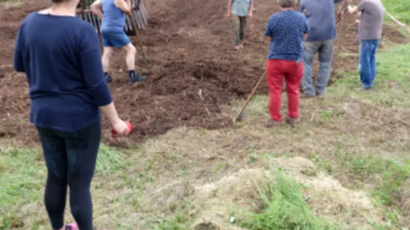 Deuxième atelier au verger partagé de Montlaur le 12 juin