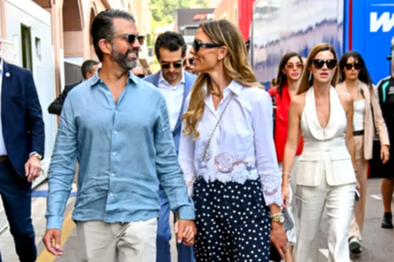 Donald Trump Jr. aperçu à Monaco pour le Grand Prix de F1