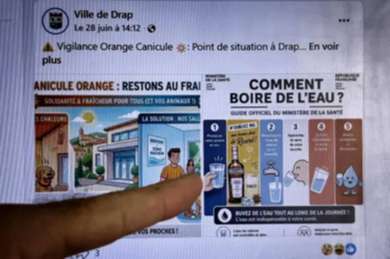 Drap : une parodie sur le pastis glissée dans les conseils canicule