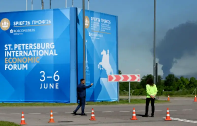 Drones ukrainiens frappent Saint-Pétersbourg en plein forum économique russe