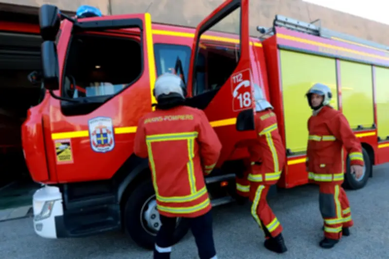 Effondrement d'un mur à Grasse : deux personnes ensevelies, secours déployés