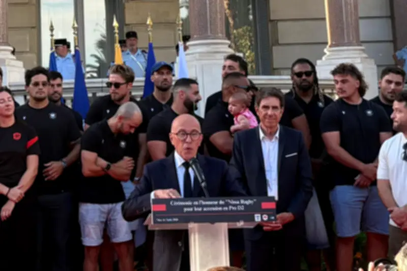 Eric Ciotti tacle les JO 2030 lors de l'hommage à Nissa Rugby