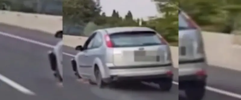 Espagne : ivre, elle roule 14 km sur l'autoroute avec deux pneus crevés
