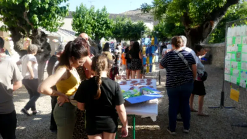 Exposition annuelle des écoliers du RPI de Fontbonne à Saint-Hilaire