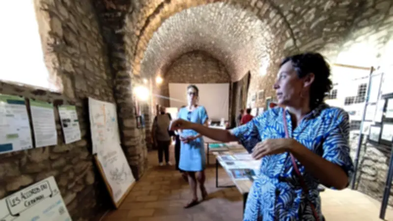 Exposition à Celles : le village ressuscité raconte 50 ans de lutte