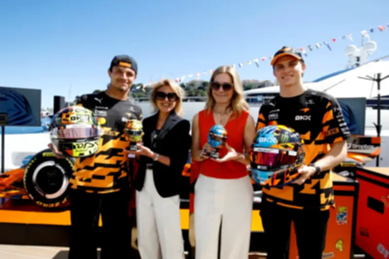 F1 Monaco 2026 : Norris et Piastri dévoilent leurs casques Lego®