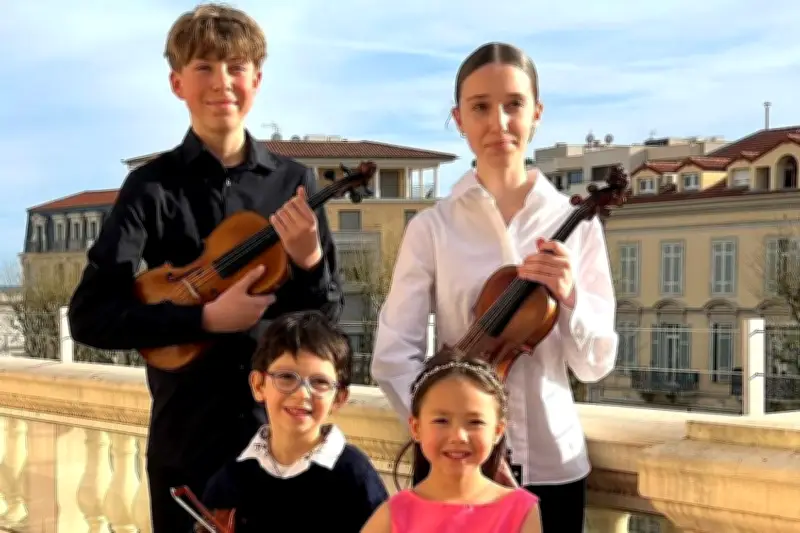 Face à TikTok, quatre enfants de Menton choisissent la musique comme école de la vie